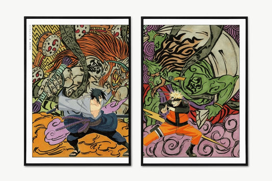 Kishimoto - Fated Rivals (Split) - Unframed