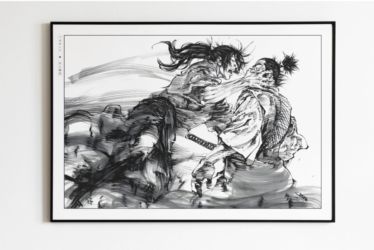 Panel Takehiko Inoue Vagabond Vagabond Poster Premium Manga Art