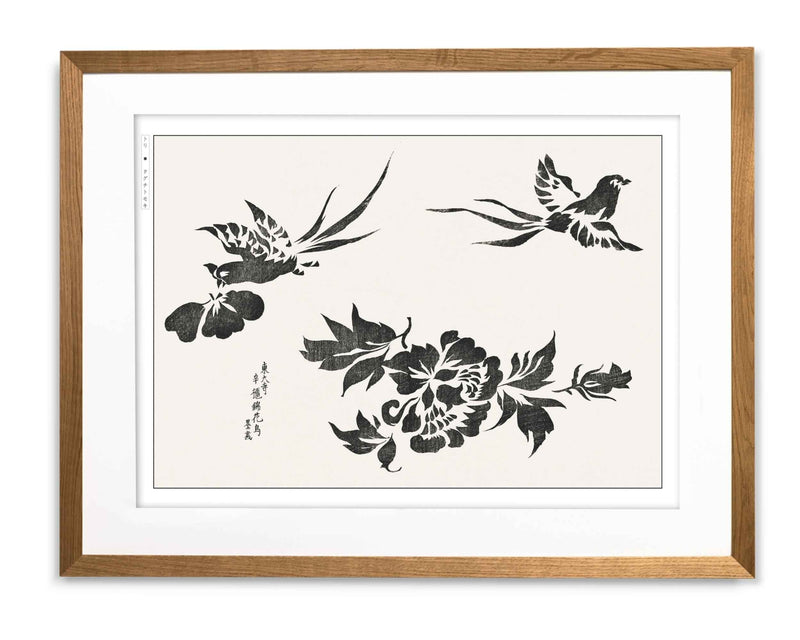 Taguchi Tomoki Japanese abstract artwork featuring minimal black brush composition