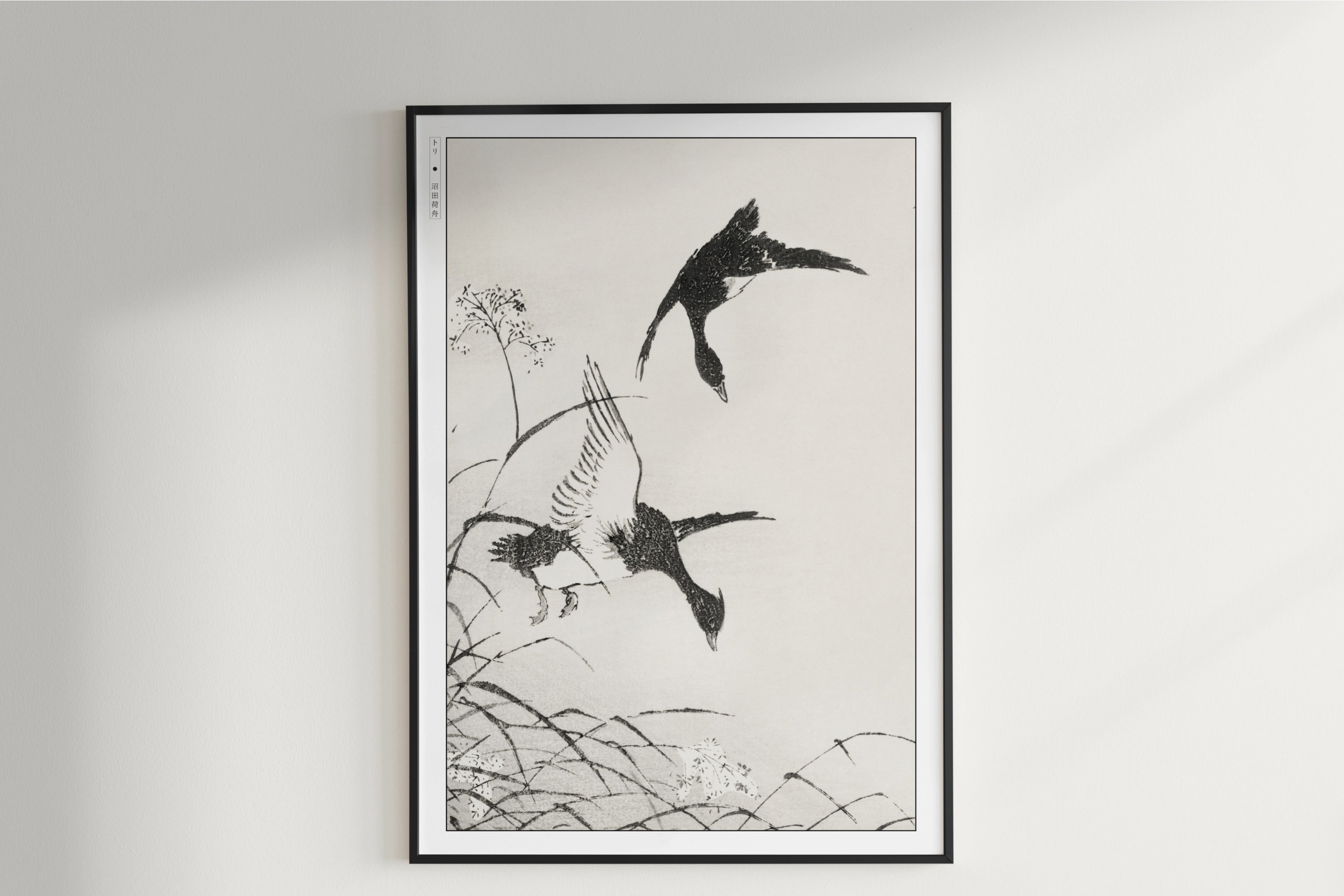 Numata Kashu - Tufted-Teal & Reed Flower