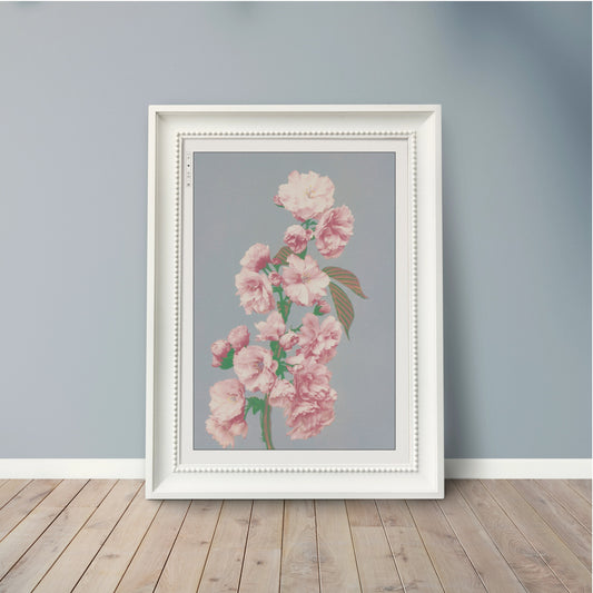 Flower Ukiyo-e Wall Art