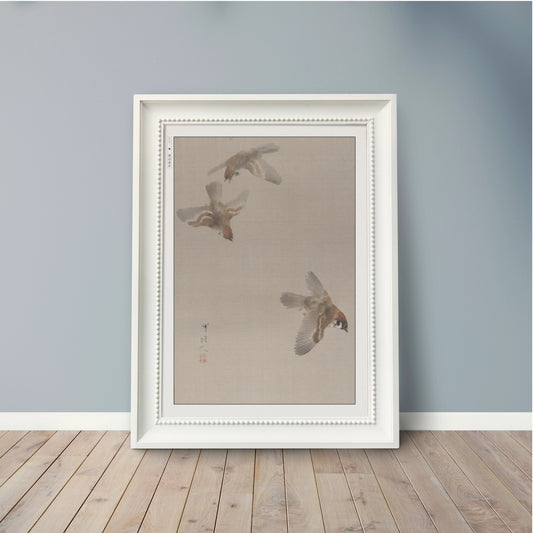 Bird Ukiyo-e Wall Art