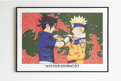 Kishimoto - Young Rivals - Artist Name Unframed