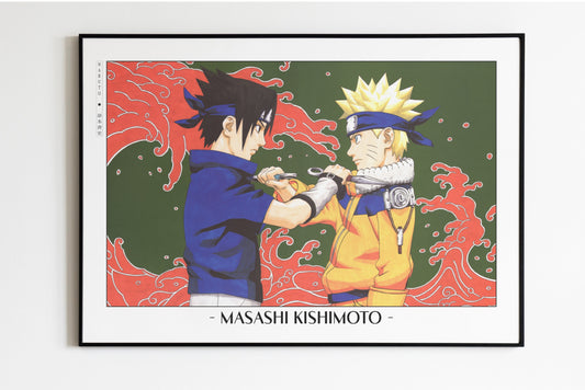 Kishimoto - Young Rivals - Artist Name Unframed