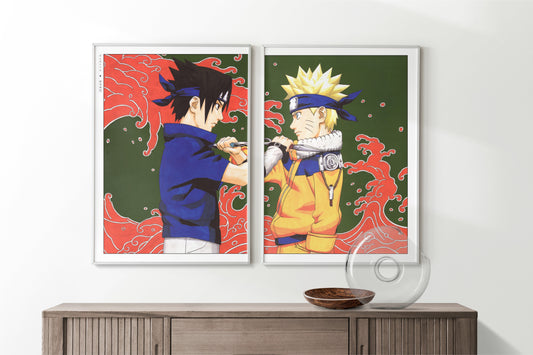 Shonen Anime Poster Art Print