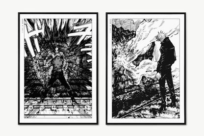 Akutami - Infinity (Set of 2) - Art Only - Unframed
