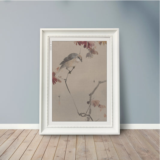 Bird Ukiyo-e Wall Art