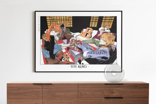 Shonen Anime Poster Wall Art