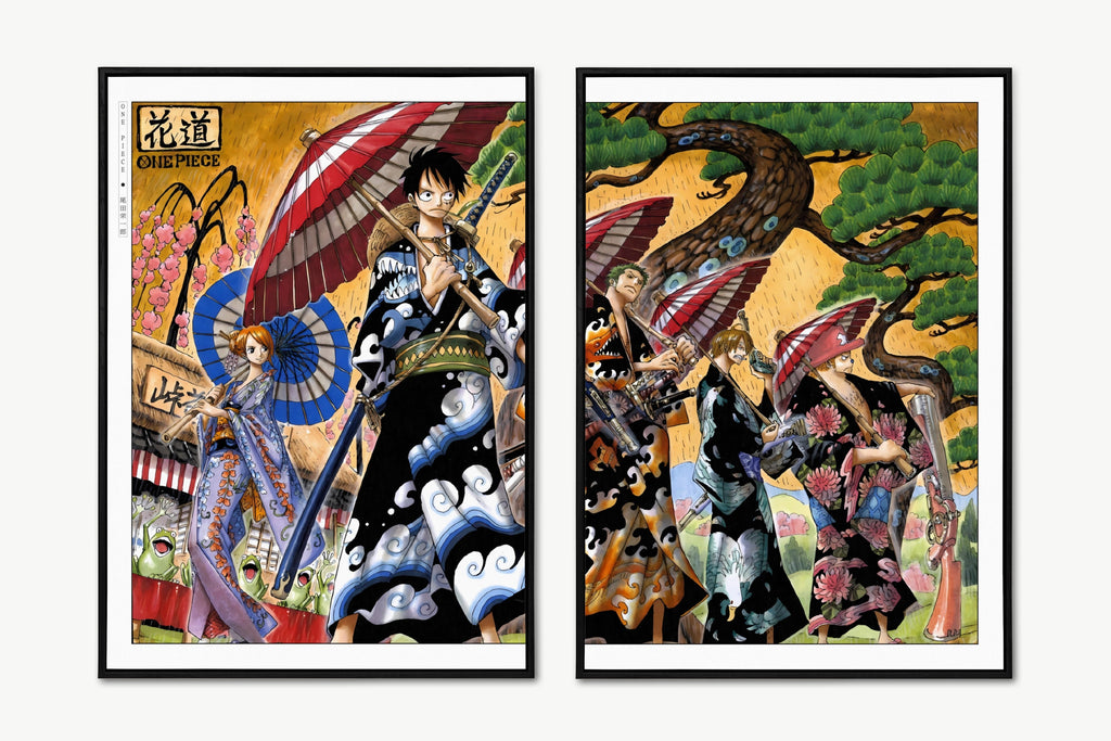 Oda - Kimonos (Split) - Unframed