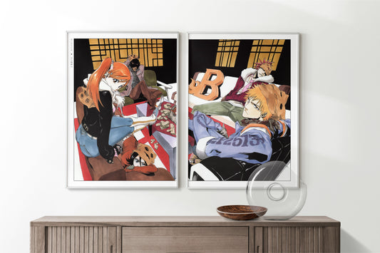 Shonen Anime Poster Wall Art