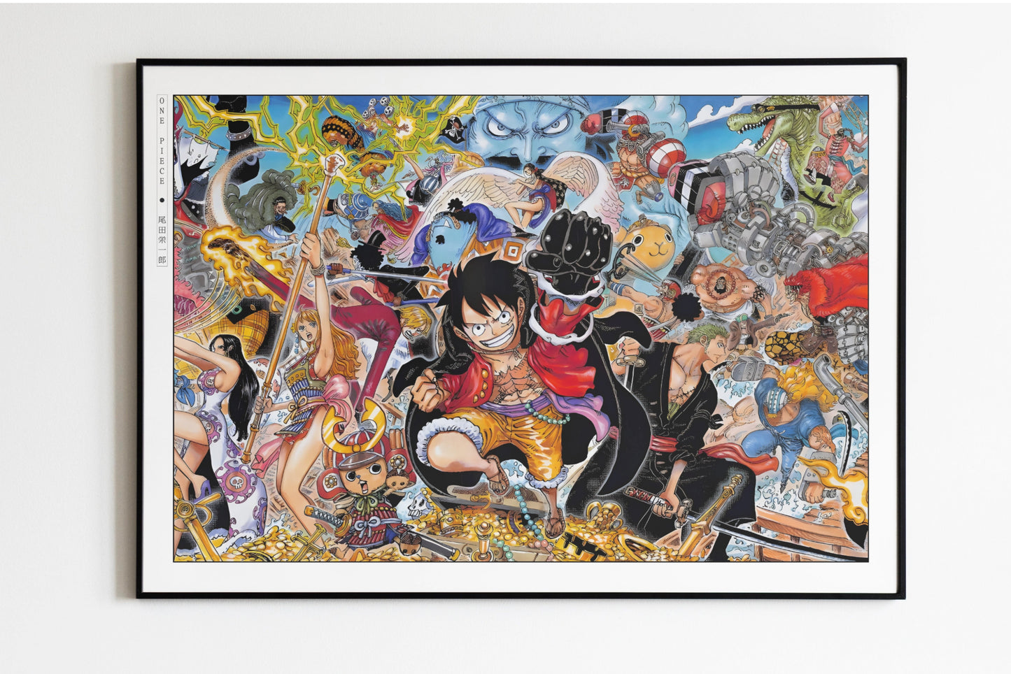 Oda - Gold - Art Only - Unframed