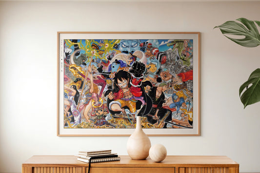 Shonen Anime Poster Art Print