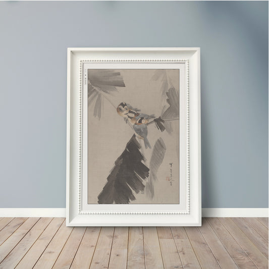 Bird Ukiyo-e Wall Art