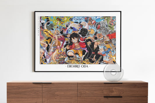 Shonen Anime Poster Art Print