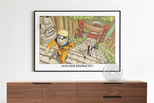 Shonen Anime Poster Art Print