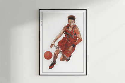 Slam Dunk Manga Art Print