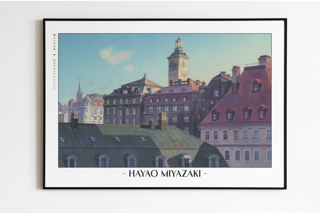 Studio Ghibli - Red Roofs