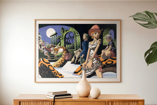 Shonen Anime Poster Art Print