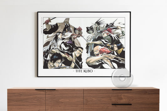 Shonen Anime Poster Wall Art