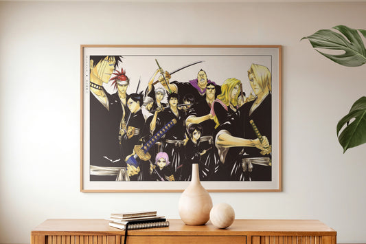 Shonen Anime Poster Wall Art