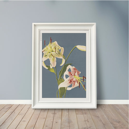 Flower Ukiyo-e Wall Art