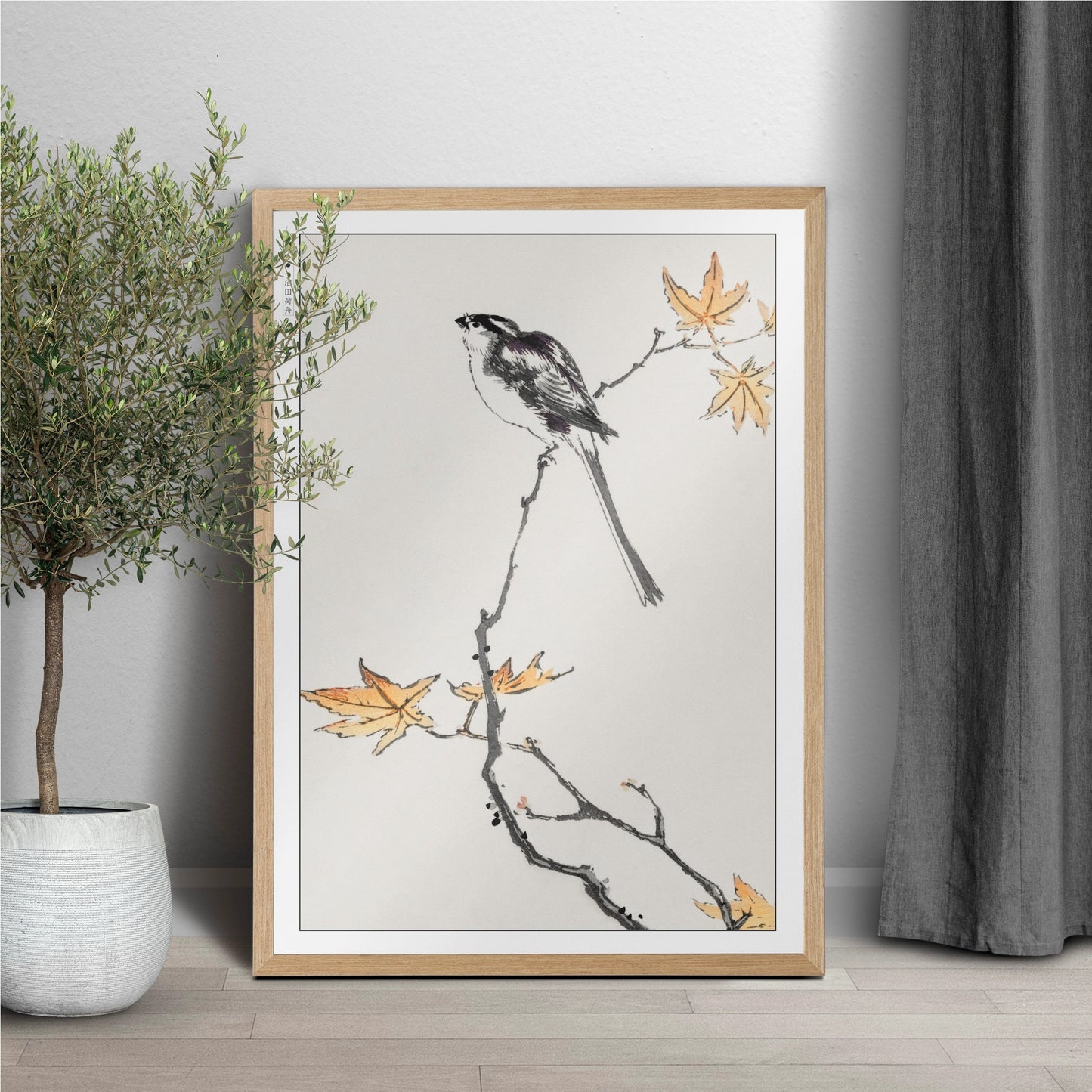 Bird Ukiyo-e Wall Art