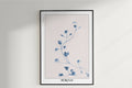 Hokusai - Small Blue Blossoms on a Vine