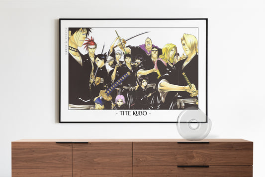 Shonen Anime Poster Wall Art