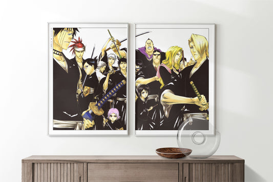 Shonen Anime Poster Wall Art