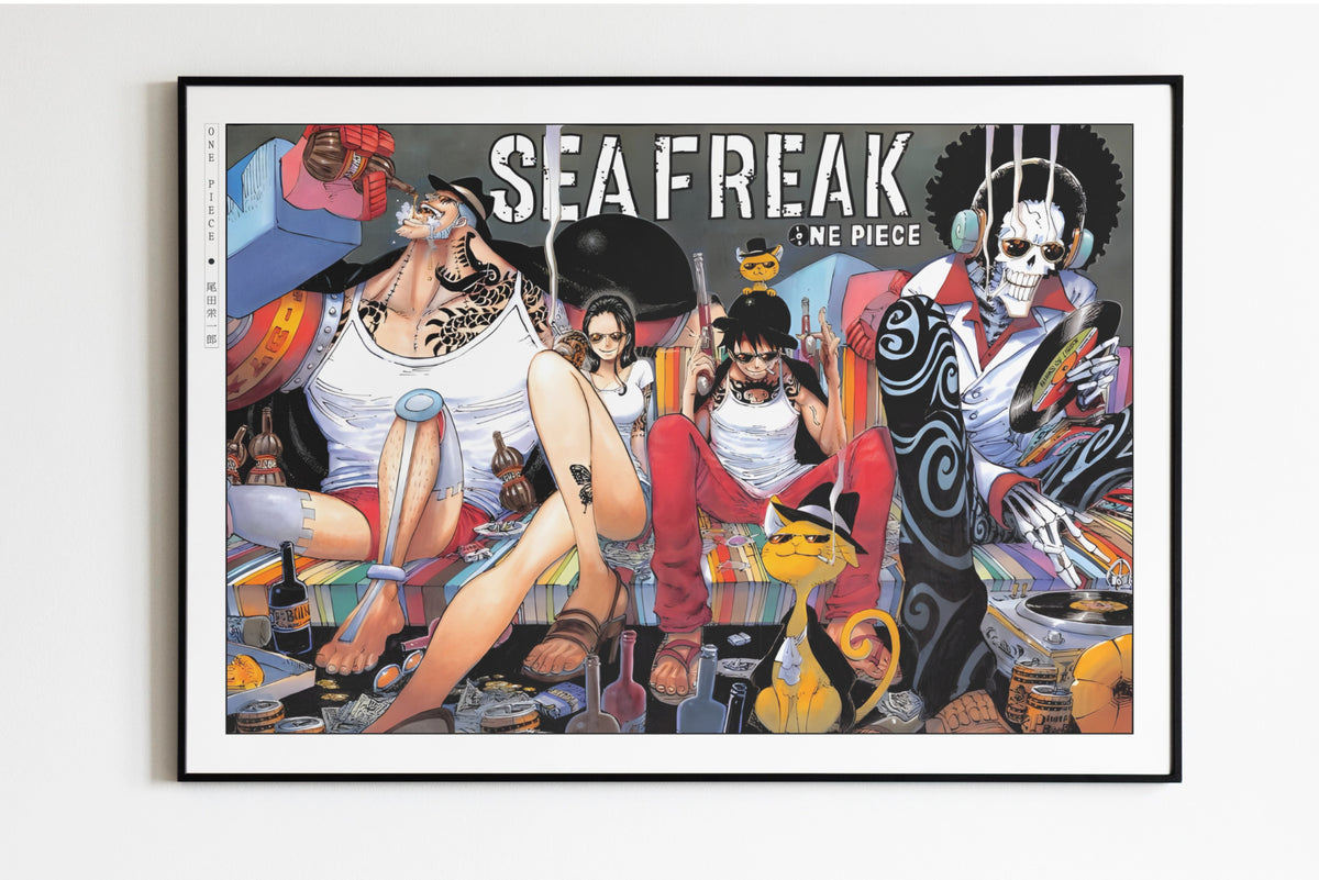 Eiichiro Oda Anime | Sea Freak Poster – Eastern Archivals