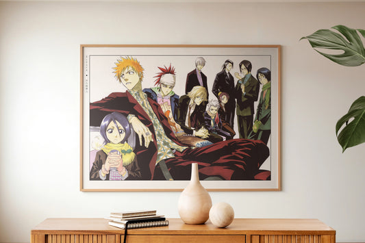 Shonen Anime Poster Wall Art