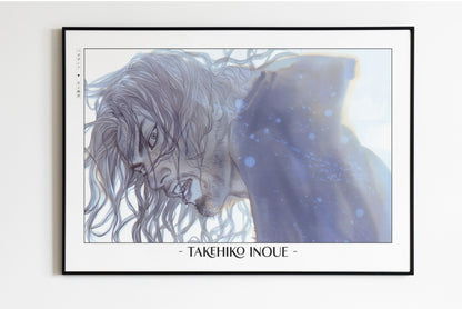 Vagabond - Musashi in the Cold - Artist Name Unframed