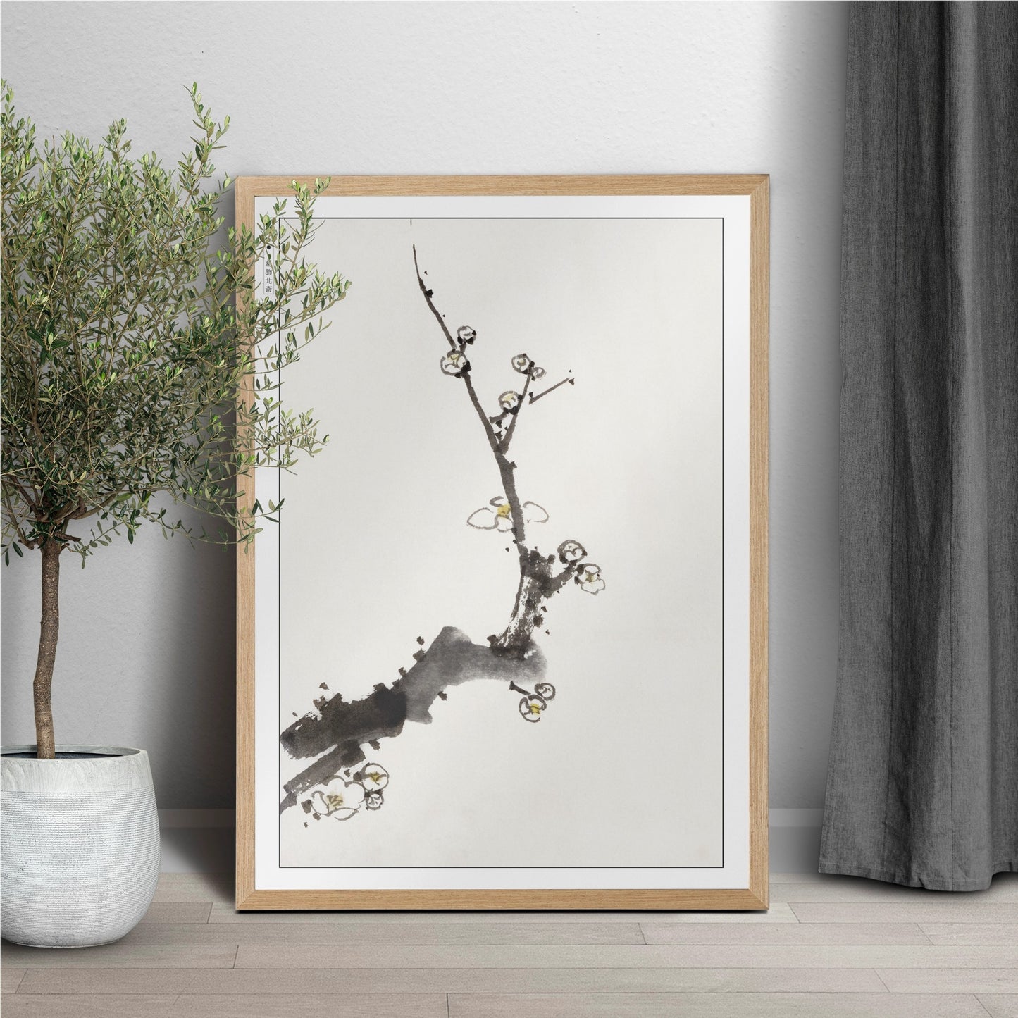 Flower Ukiyo-e Wall Art