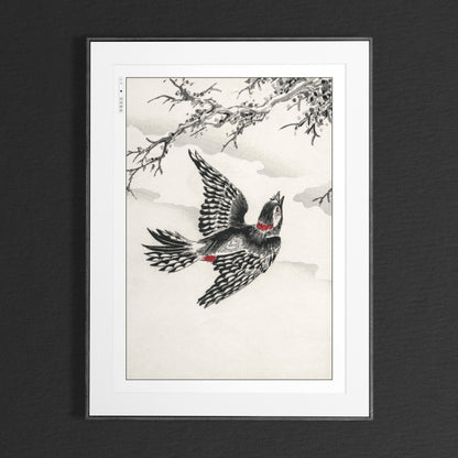 Bird Ukiyo-e Wall Art