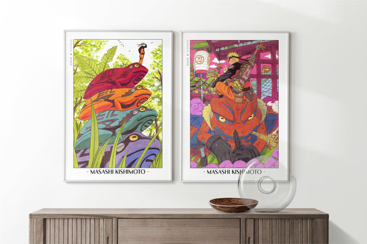 Shonen Anime Poster Art Print