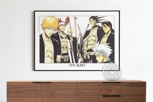 Shonen Anime Poster Wall Art