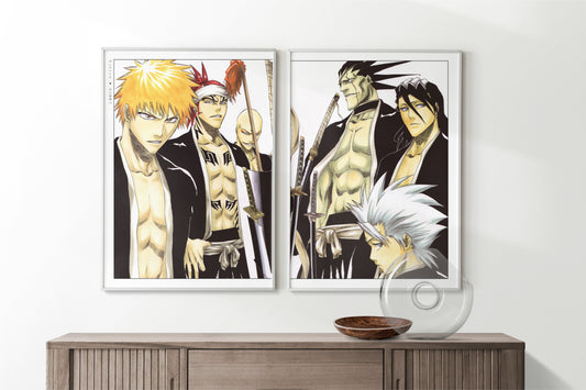 Shonen Anime Poster Wall Art