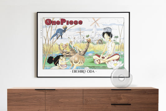 Shonen Anime Poster Art Print