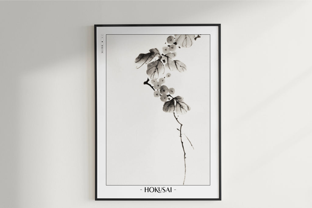 Hokusai - Berry Branch