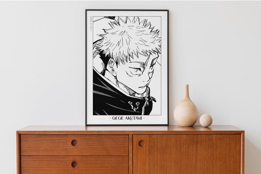 Shonen Anime Poster Art Print