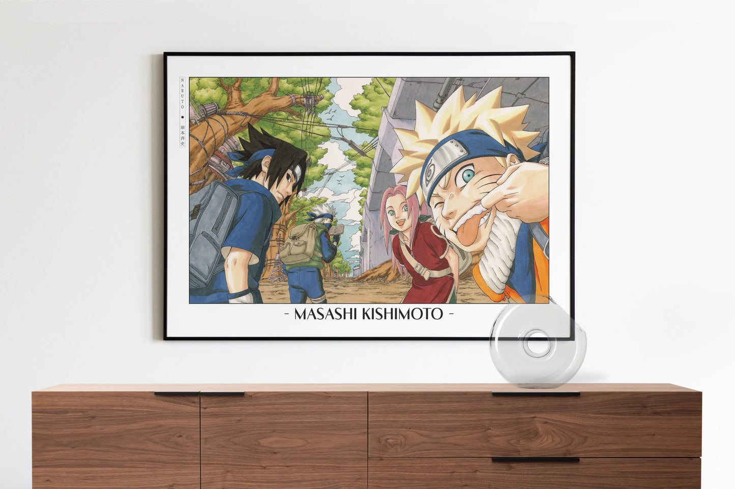 Shonen Anime Poster Art Print