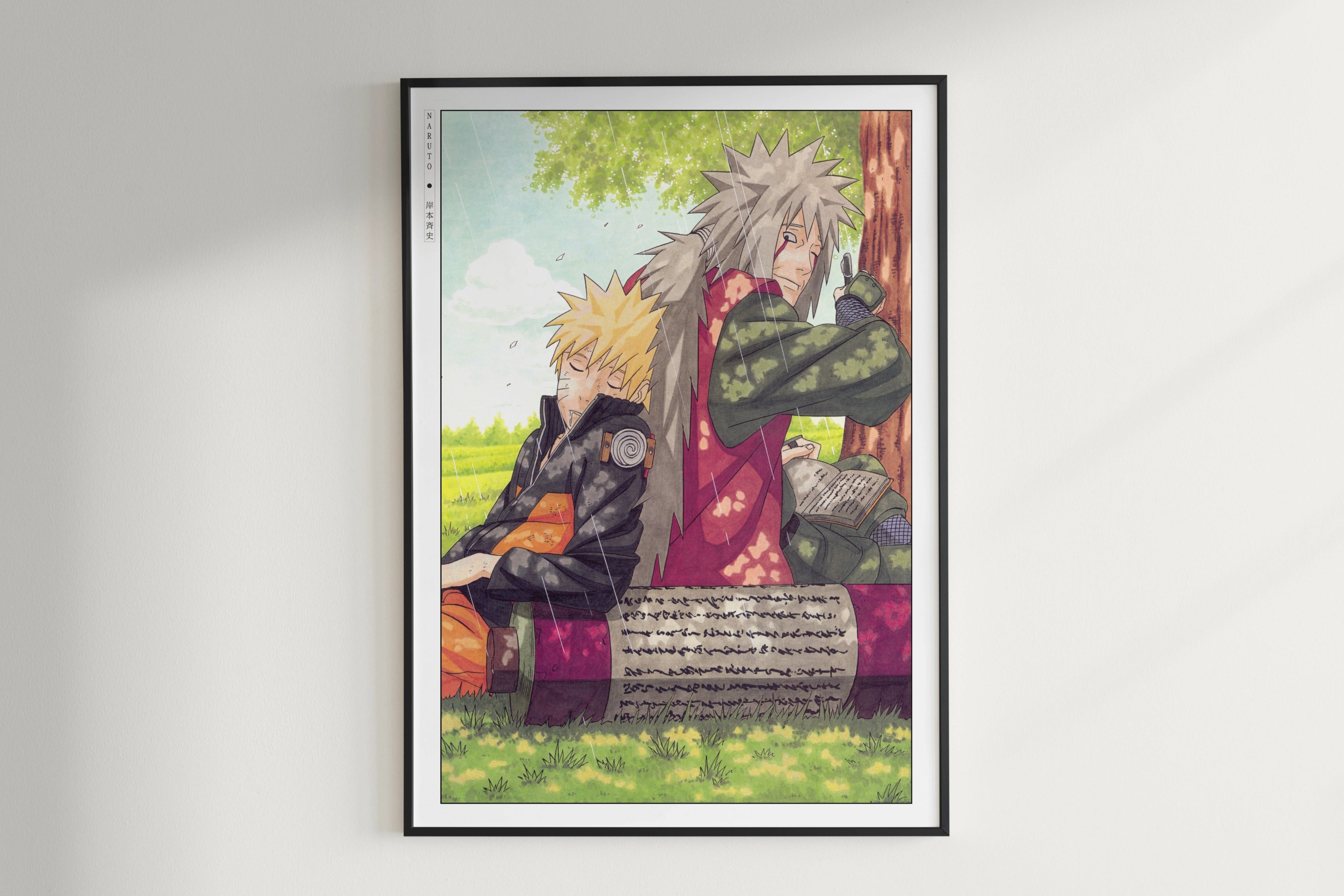 Kishimoto - Jiraiya Sensei - Art Only - Unframed