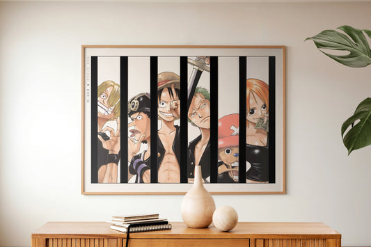 Shonen Anime Poster Art Print