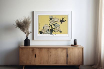 Flower Ukiyo-e Wall Art