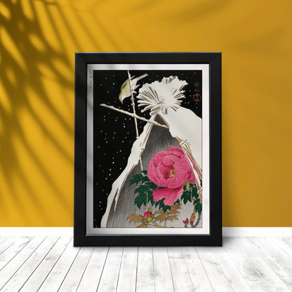 Flower Ukiyo-e Wall Art