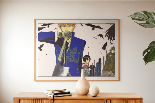 Shonen Anime Poster Wall Art