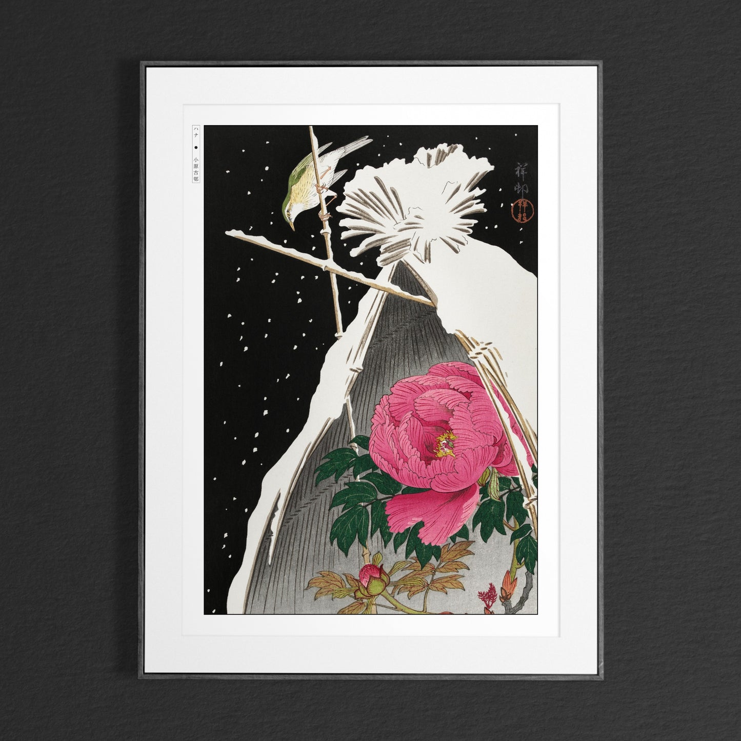 Flower Ukiyo-e Wall Art