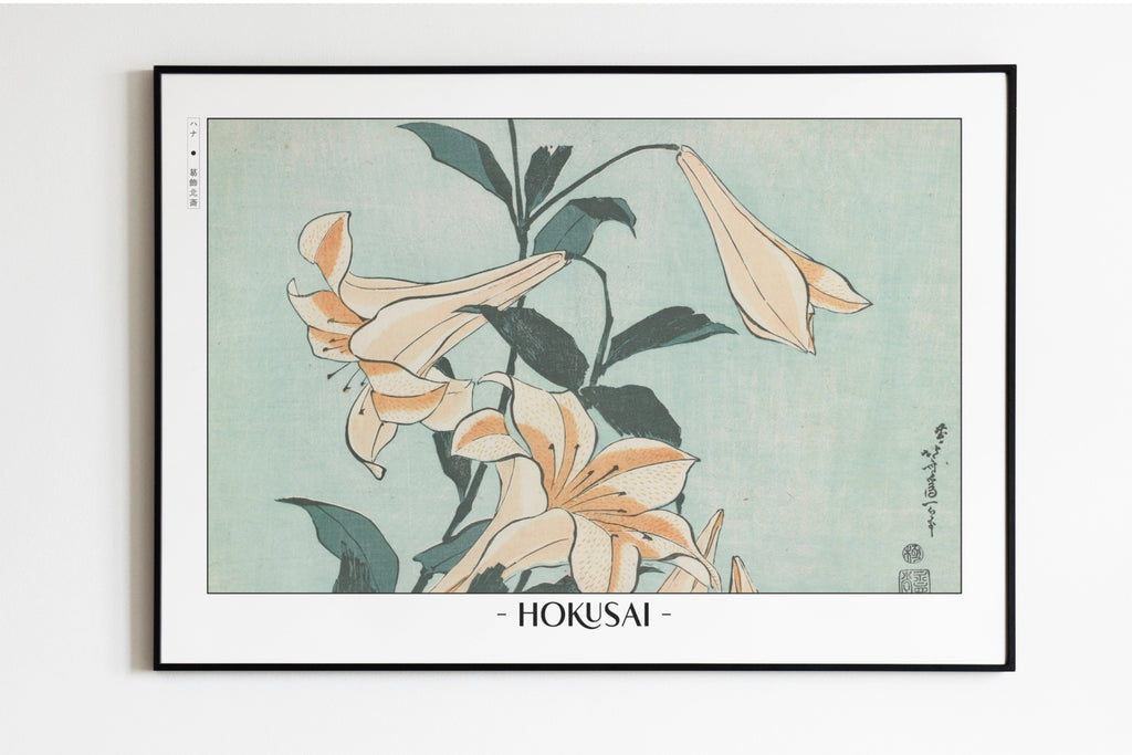 Hokusai - Lilies
