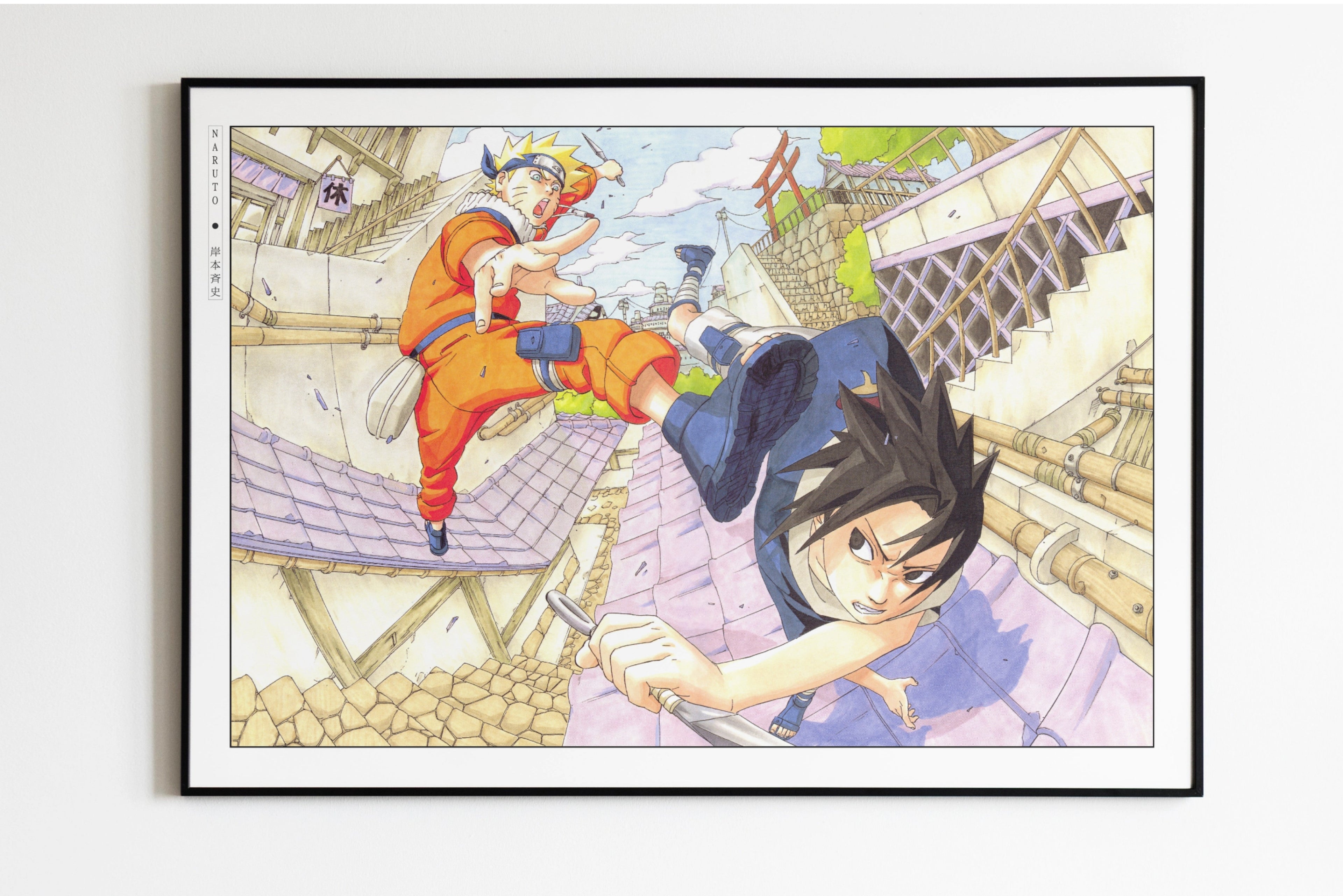 Kishimoto - Rivals Clash - Art Only - Unframed