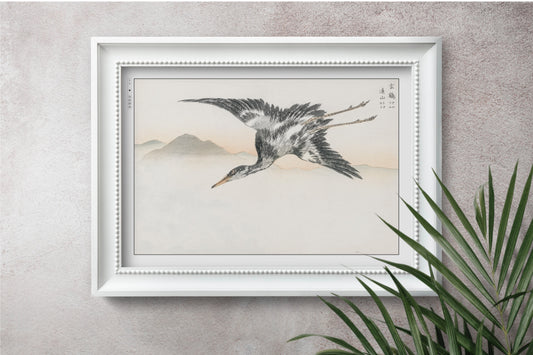 Bird Ukiyo-e Wall Art